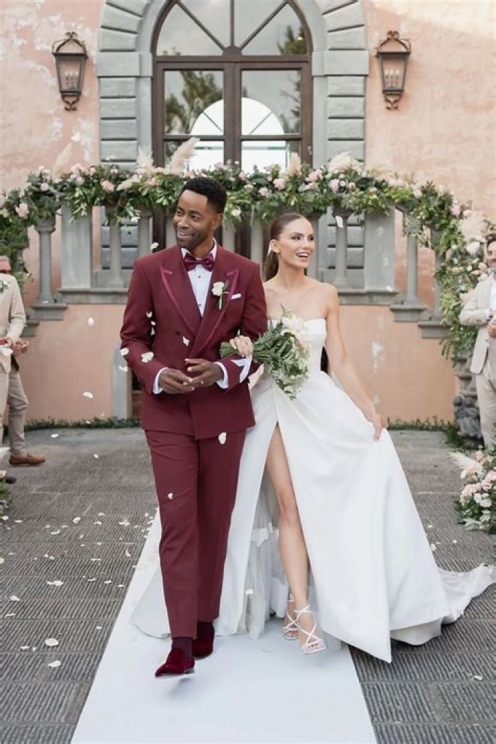 
Jay Ellis And His Wife Nina Senicar Wedding IG Photo Comments Turned Off 