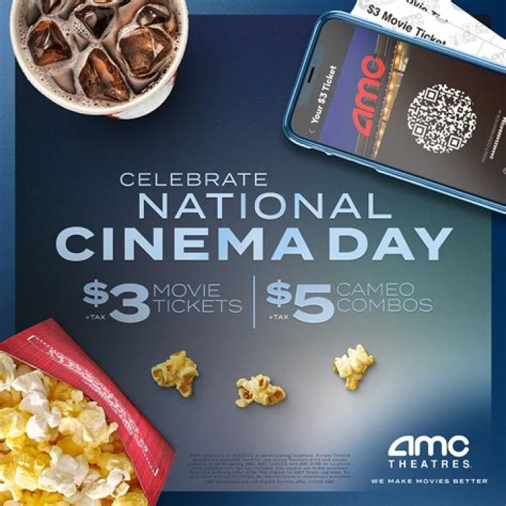 NATIONAL CINEMA DAY | Macaroni KID Boynton Beach